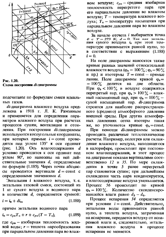 Термодинамические процессы реальных газов и паров