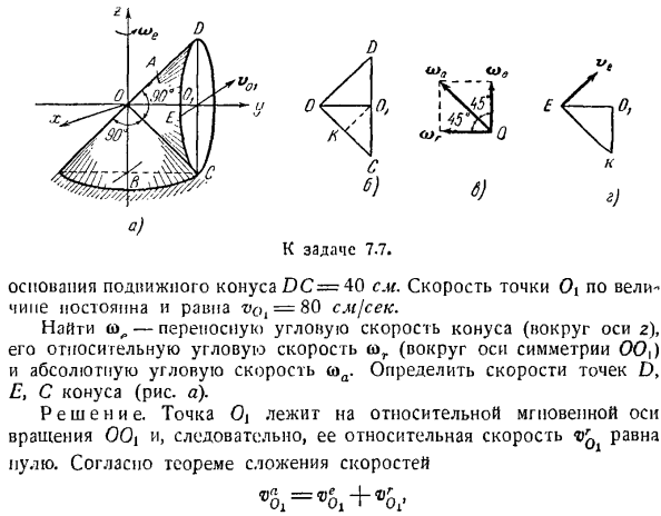 Сложение вращений вокруг пересекающихся осей