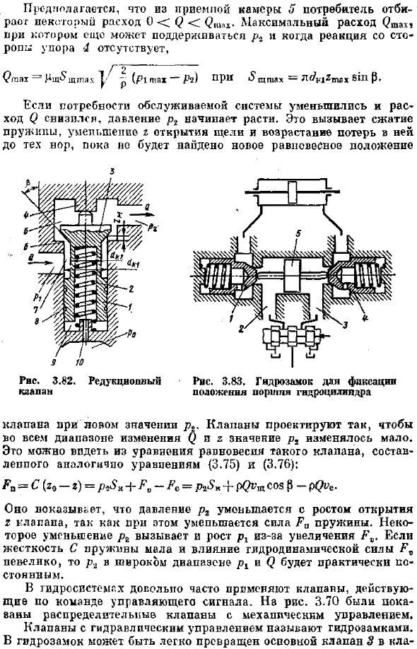 Гидроклапаны