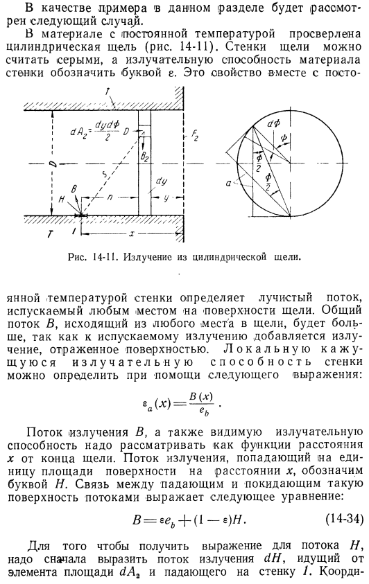 Лучистый теплообмен внутри замкнутой поверхности