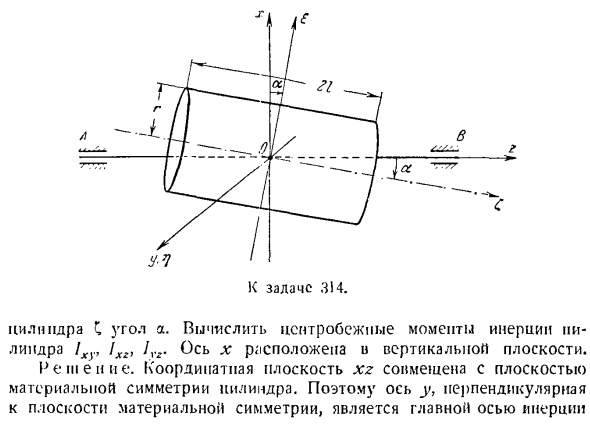 Теорема об изменении главного момента количеств движения системы материальных точек. Моменты инерции твердых тел