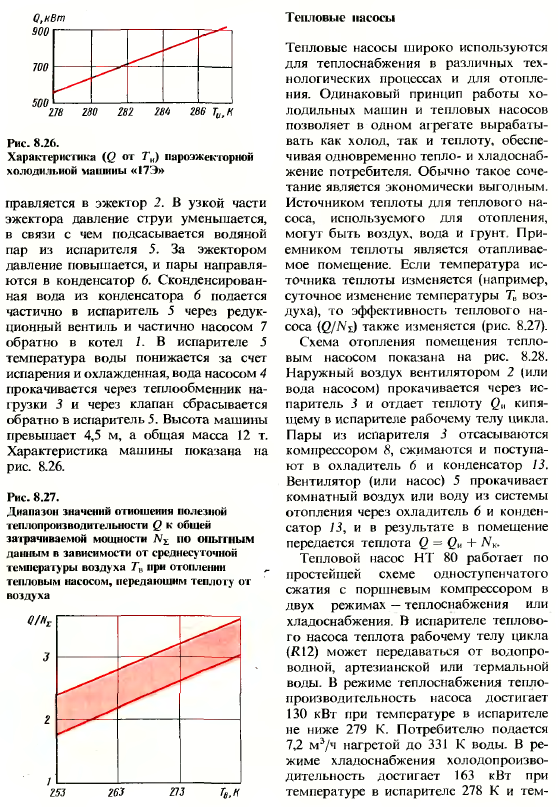 Холодильные и криогенные машины и установки