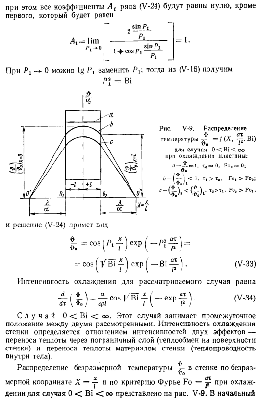 Теплопроводность при нестационарном режиме