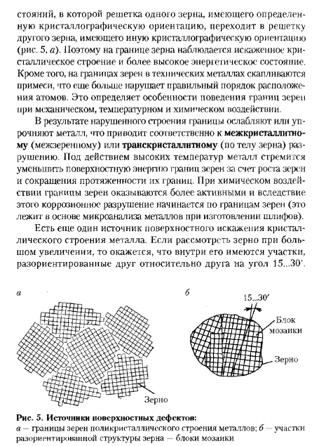 СТРОЕНИЕ РЕАЛЬНЫХ МЕТАЛЛОВ