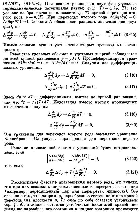 Фазовые переходы второго рода. Точка Кюри ферромагнетика