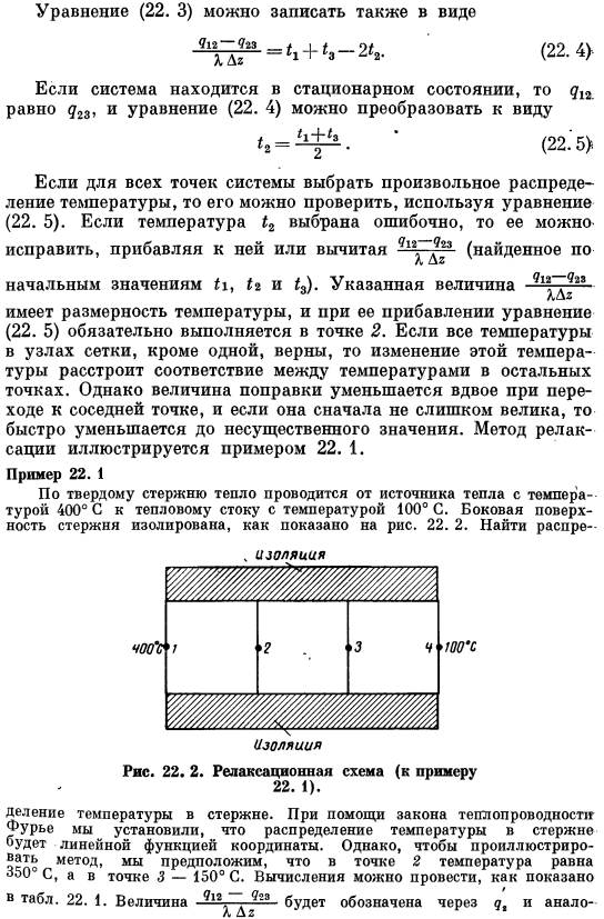 Стационарная теплопроводность