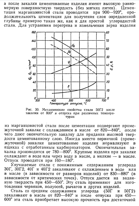 Марганцовистая машиностроительная сталь перлитного класса