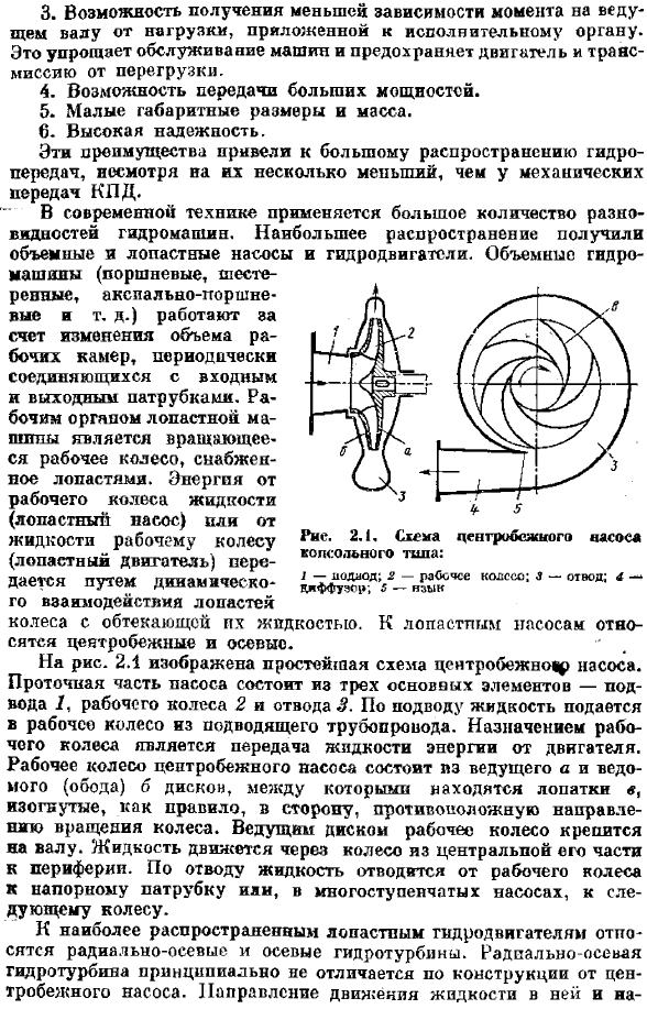 Основы теории лопастных насосов