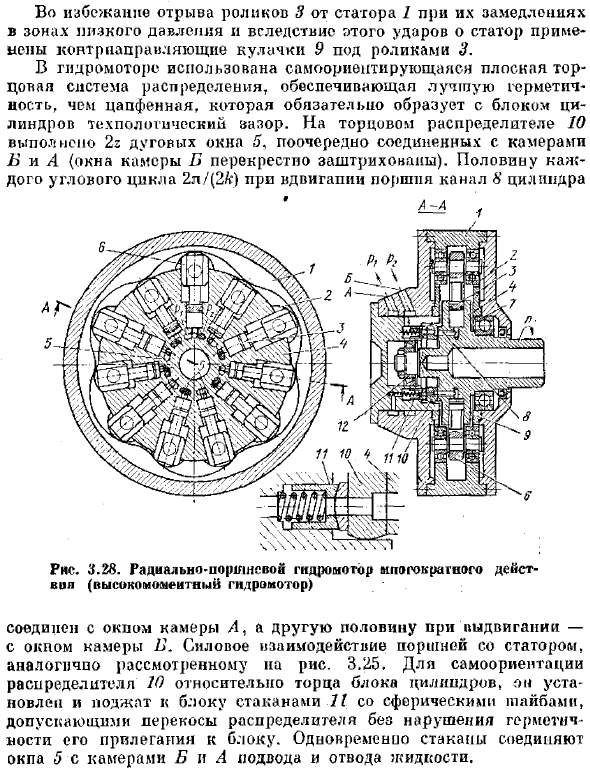 Высокомоментные радиально-поршневые гидромоторы