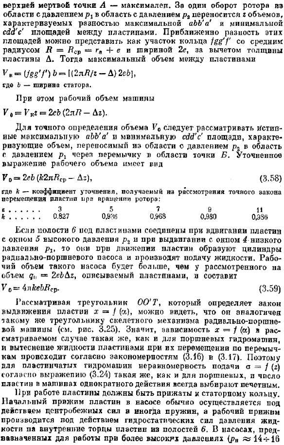 Пластинчатые гидромашины