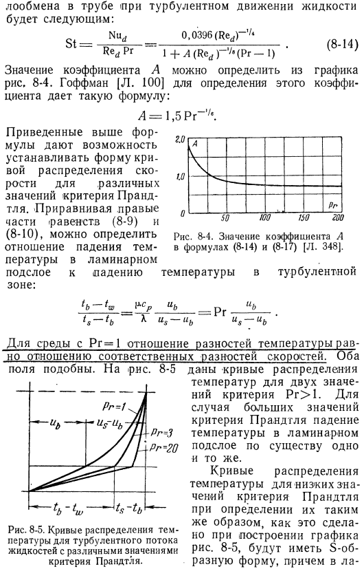 Движение жидкости в трубе