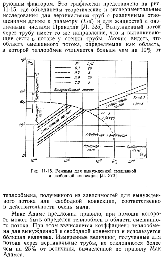 Смешанная свободная и вынужденная конвекция