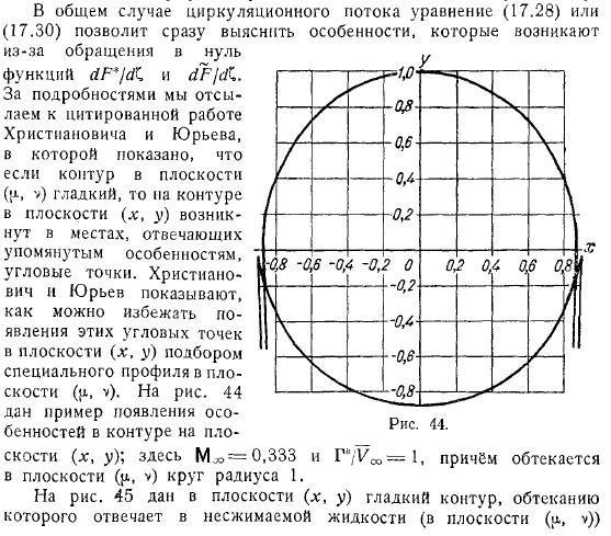 Дозвуковые скорости. Метод Христиановича