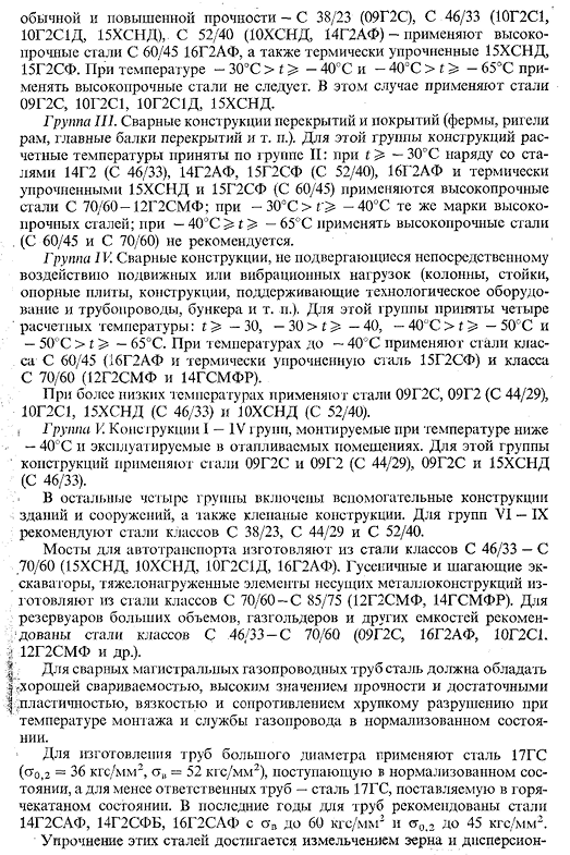 Конструкционные (строительные) низколегированные стали