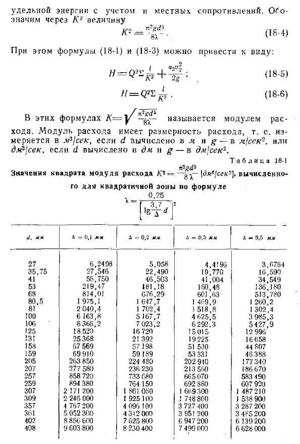 Последовательное соединение трубопроводов