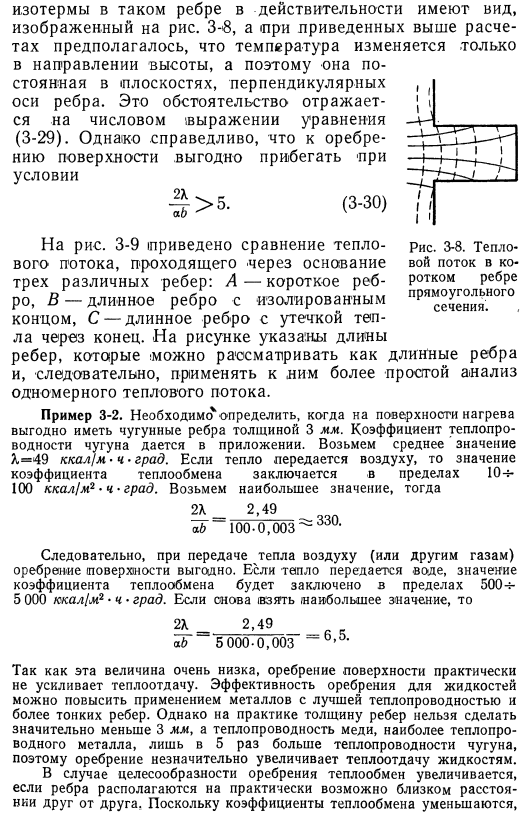 Ребристая поверхность нагрева