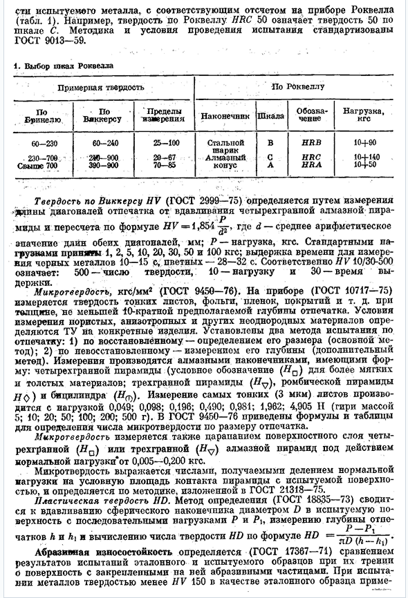 Определение механических свойств металлов