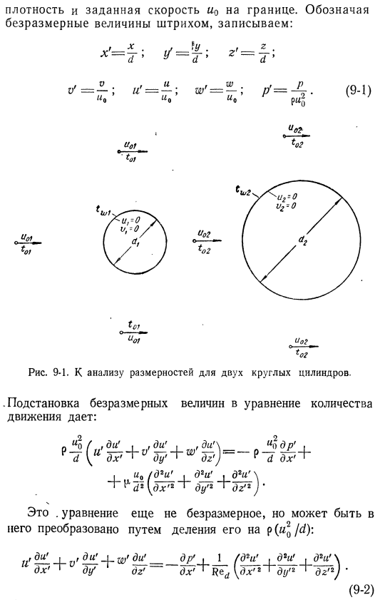 Анализ явлений теплообмена с применением теории размерности