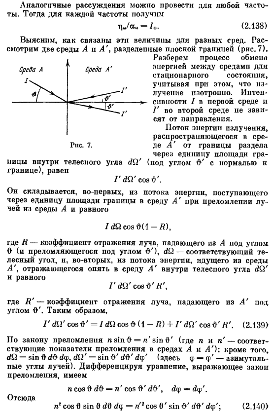 Равновесное излучение. Законы Кирхгофа