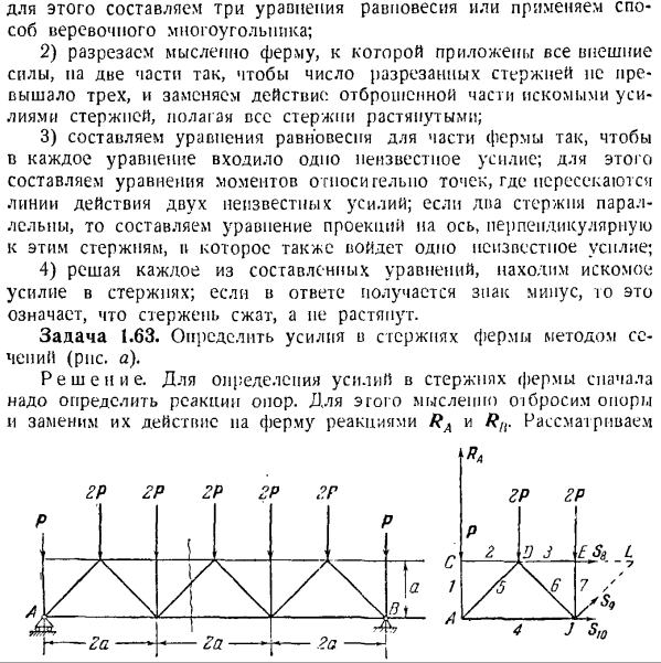 Графическая статистика и методы расчета ферм