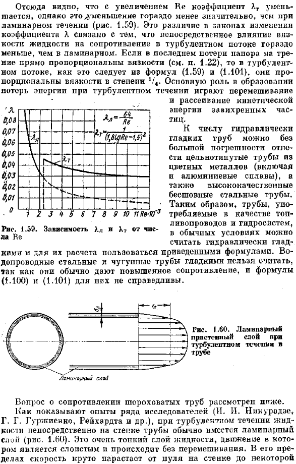 Турбулентное течение. Основные сведения