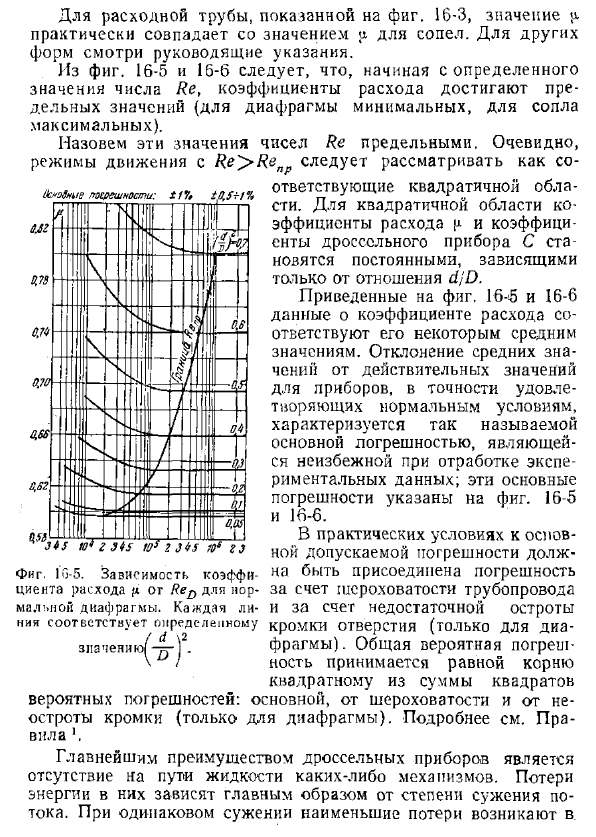 Приборы для измерения расходов жидкости