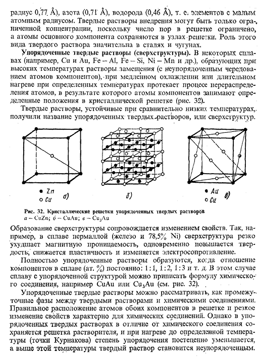 Твердые растворы