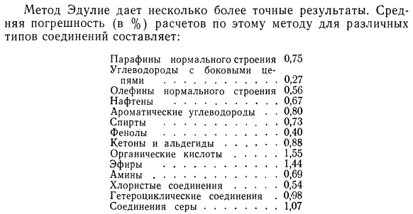 Аддитивный расчет критических параметров на основе экспериментальных значений некоторых физико-химических величин