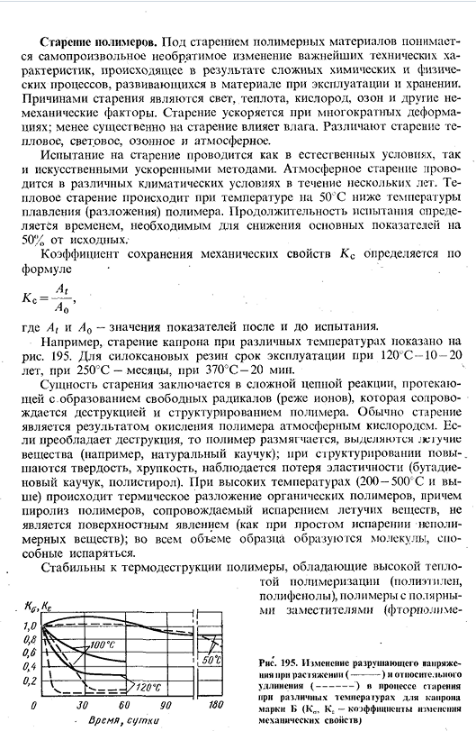 Особенности свойств полимерных материалов