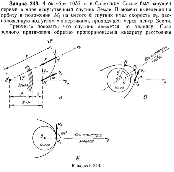 Определение движения по заданным силам