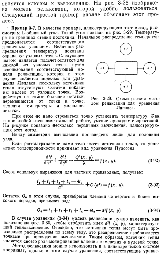 Двухмерная стационарная теплопроводность