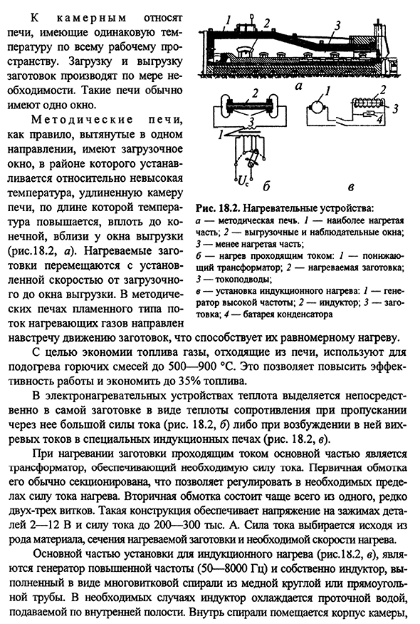 Нагревательные устройства