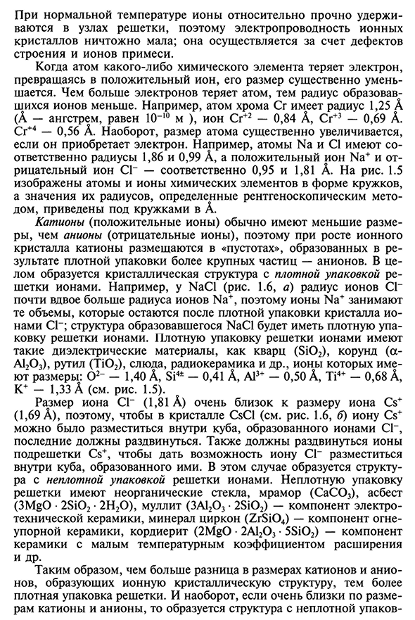 Классификация кристаллических структур