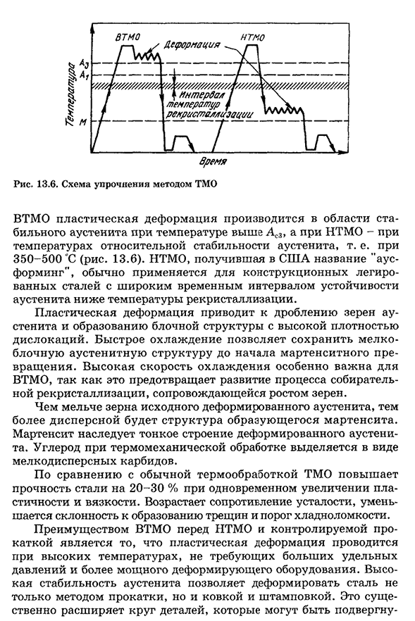 Комбинированное термомеханическое воздействие