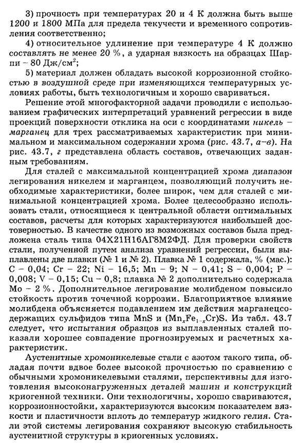 Стали для сверхпроводящих магнитов установок термоядерного синтеза