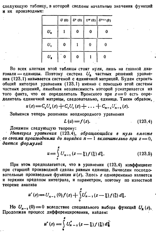 О решении линейных дифференциальных уравнений с постоянными коэффициентами