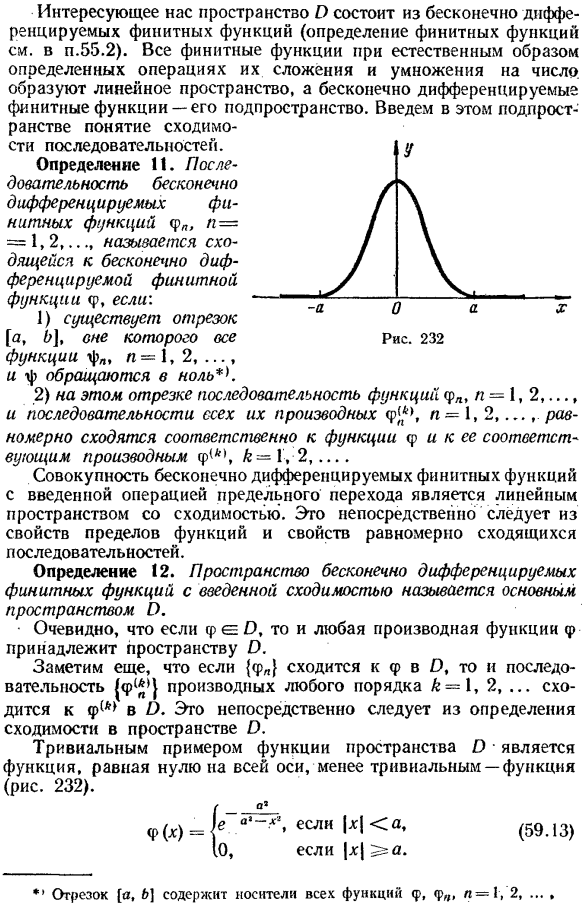 Определение обобщенных функций. пространства D и D’