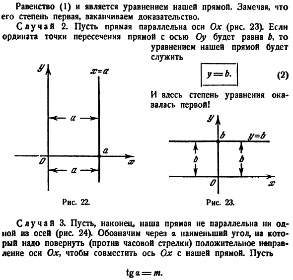 Прямая линия
