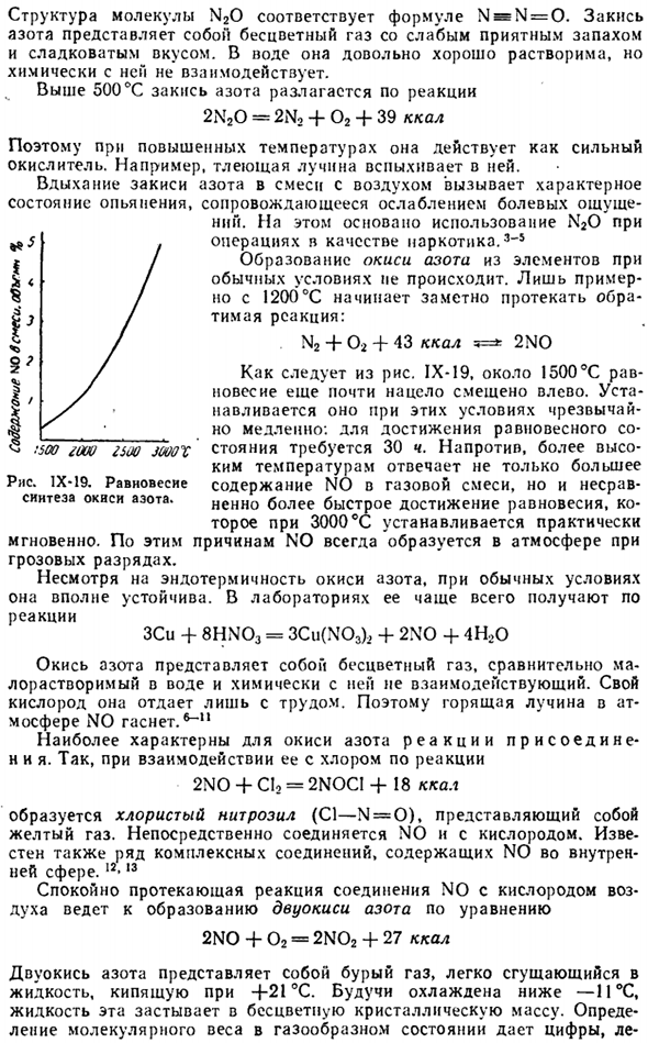 Кислородные соединения азота