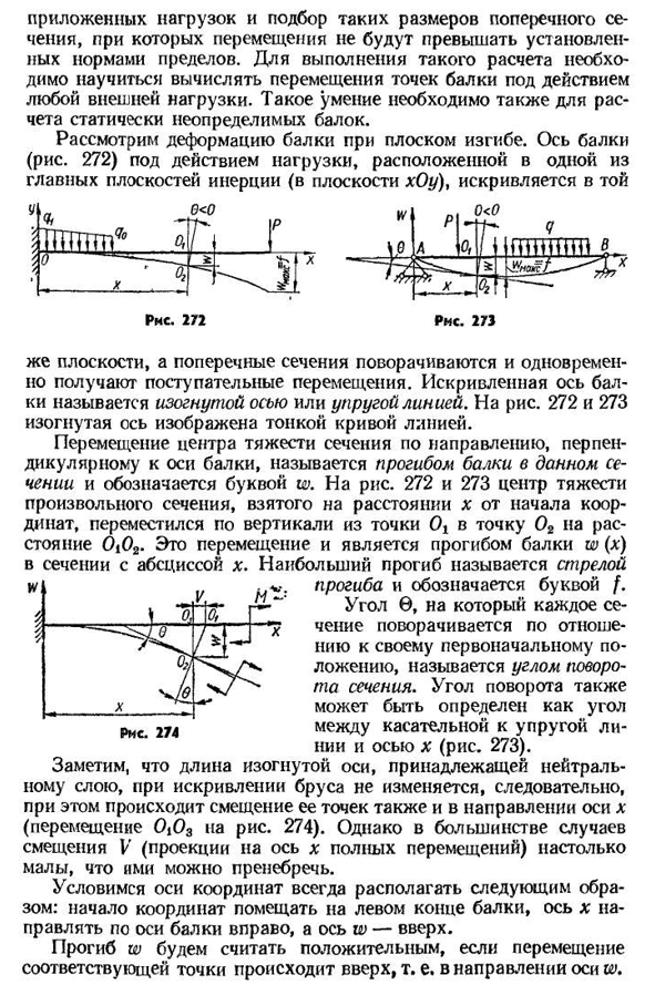 Дифференциальное уравнение изогнутой оси