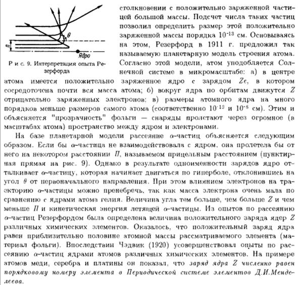 Модели строения атома