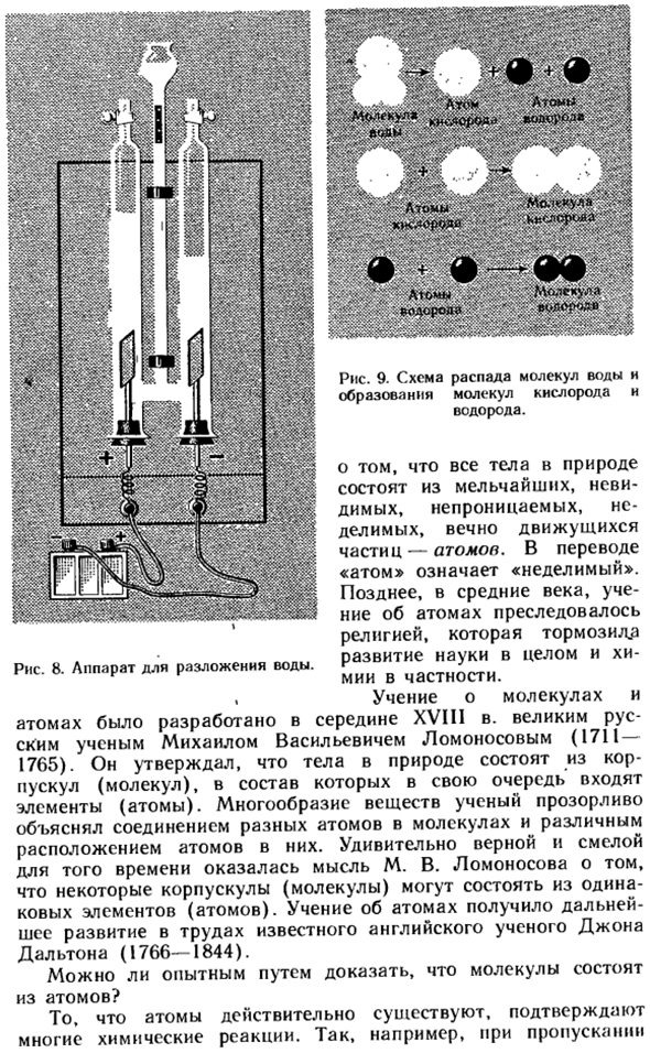 Молекулы и атомы