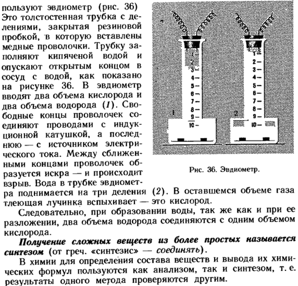 Вода. Состав воды