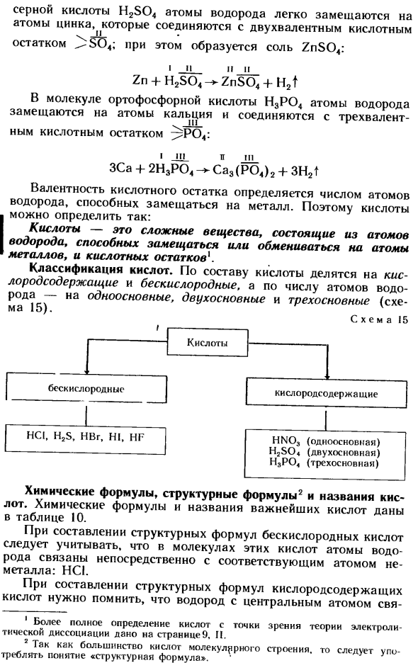 Кислоты