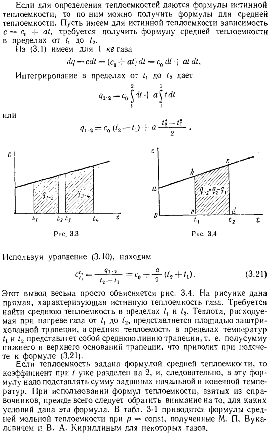 Зависимость теплоемкости от температуры