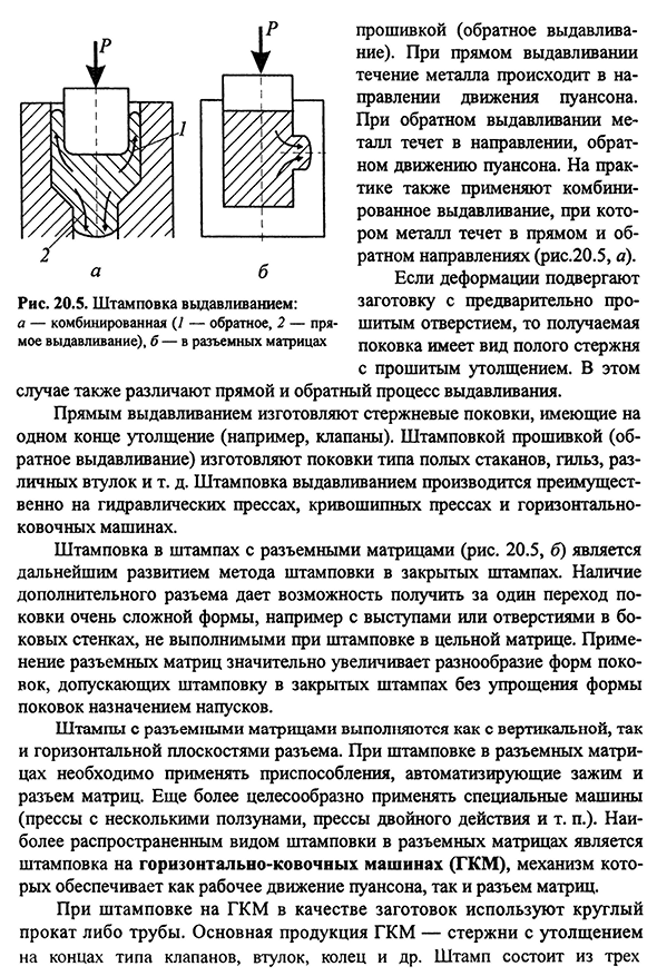 Специализированные методы получения поковок