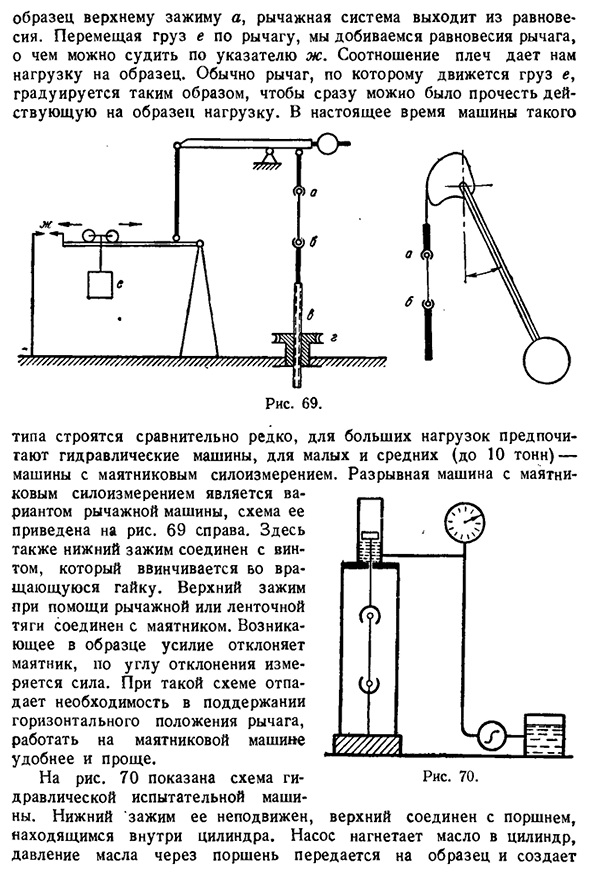 Статические испытания на растяжение