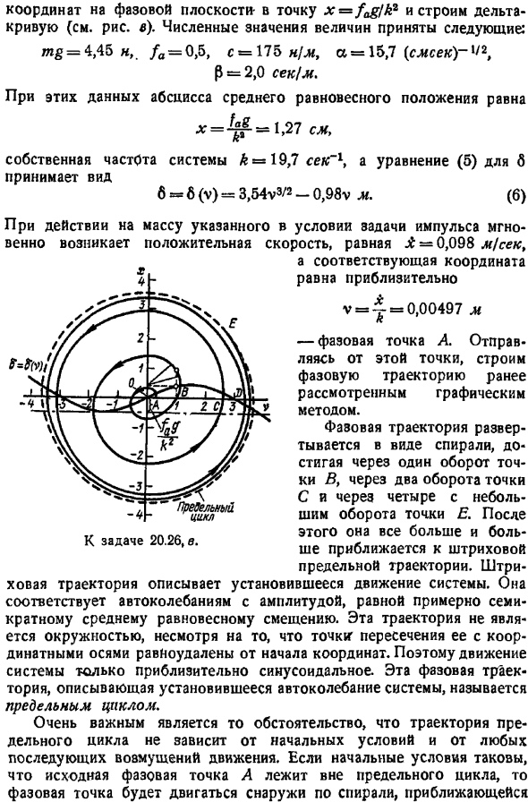 Исследование автоколебаний на фазовой плоскости