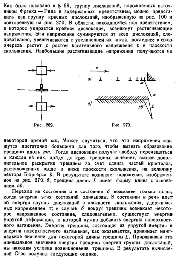 Механизм хрупкого разрушения