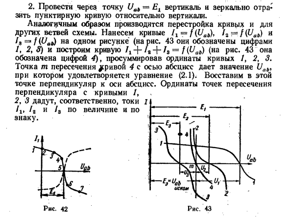 Применение метода двух узлов для расчета цепей с нелинейными сопротивлениями